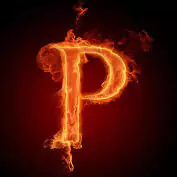 stylish p letter dp